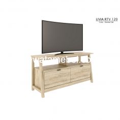 TV Cabinet  Size 120 - Garvani LIVIA RTV 120 / Dakota Oak